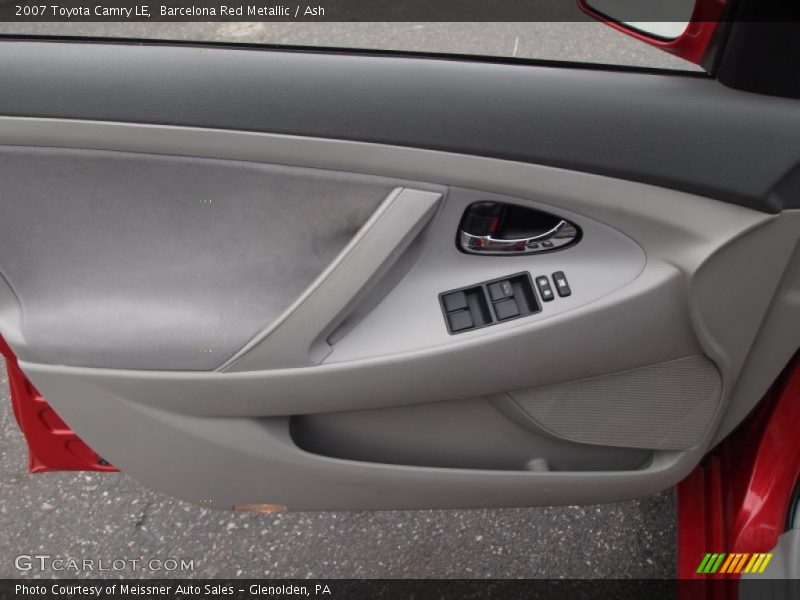 Barcelona Red Metallic / Ash 2007 Toyota Camry LE