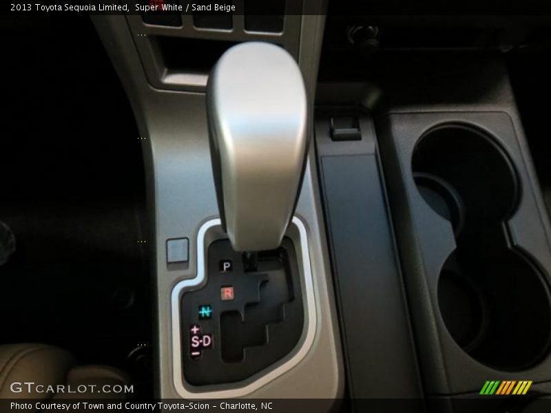 Super White / Sand Beige 2013 Toyota Sequoia Limited