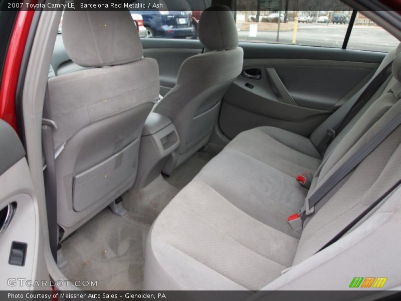 Barcelona Red Metallic / Ash 2007 Toyota Camry LE