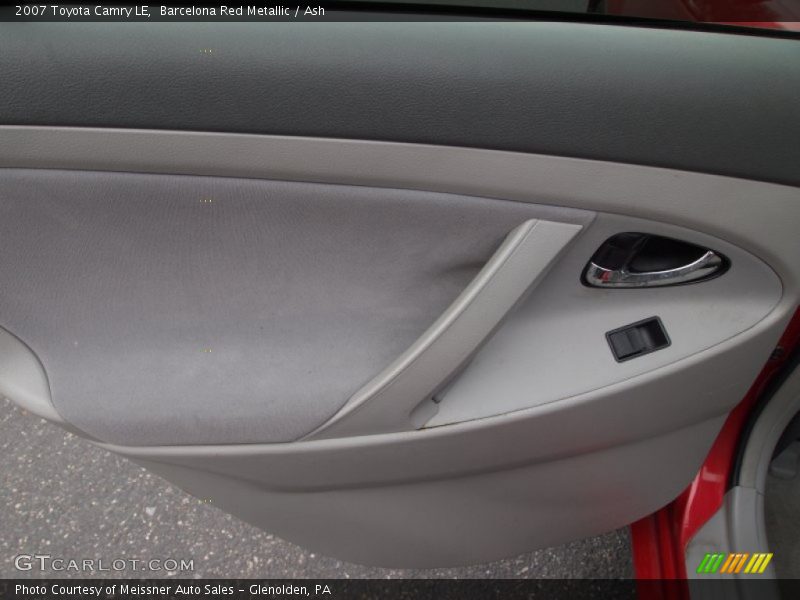 Barcelona Red Metallic / Ash 2007 Toyota Camry LE
