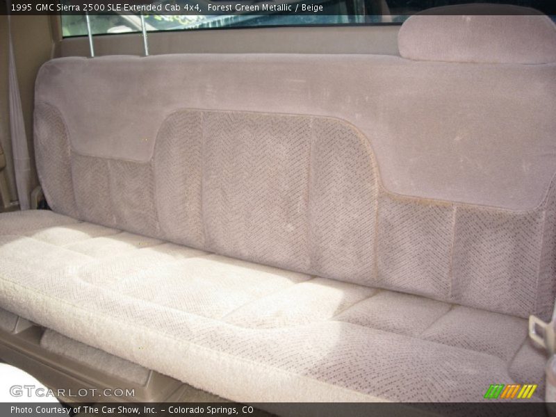 Forest Green Metallic / Beige 1995 GMC Sierra 2500 SLE Extended Cab 4x4