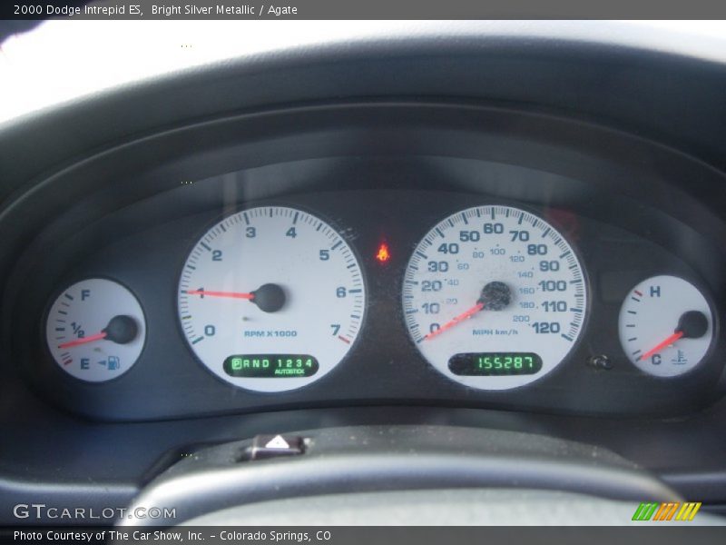 Bright Silver Metallic / Agate 2000 Dodge Intrepid ES