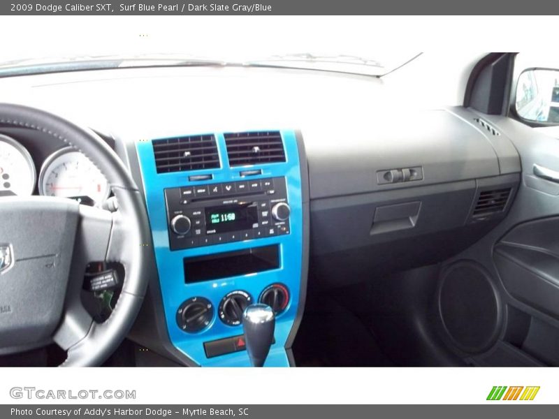 Surf Blue Pearl / Dark Slate Gray/Blue 2009 Dodge Caliber SXT