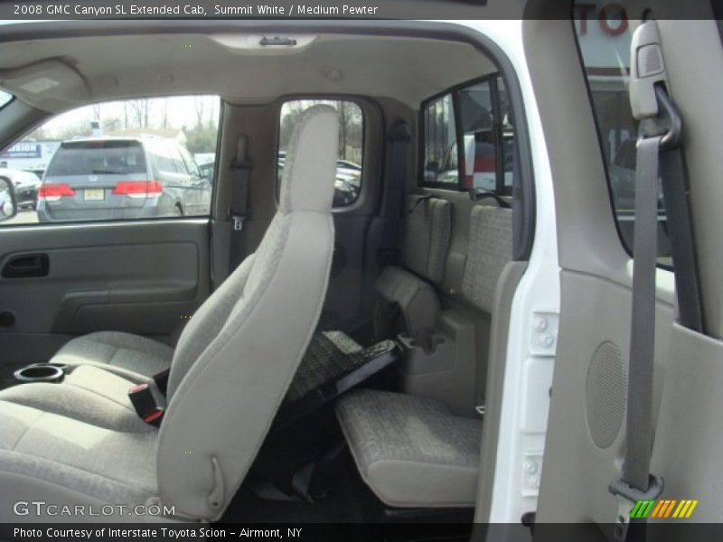 Summit White / Medium Pewter 2008 GMC Canyon SL Extended Cab