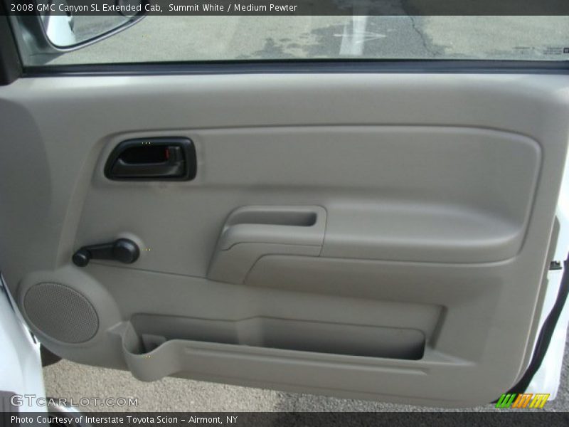Summit White / Medium Pewter 2008 GMC Canyon SL Extended Cab