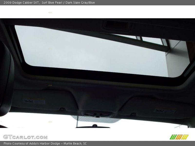 Surf Blue Pearl / Dark Slate Gray/Blue 2009 Dodge Caliber SXT