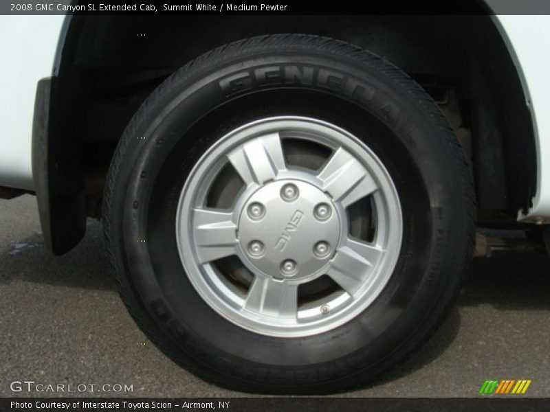 Summit White / Medium Pewter 2008 GMC Canyon SL Extended Cab