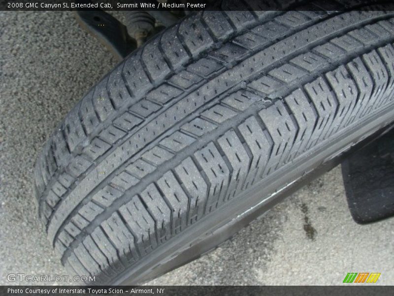 Summit White / Medium Pewter 2008 GMC Canyon SL Extended Cab