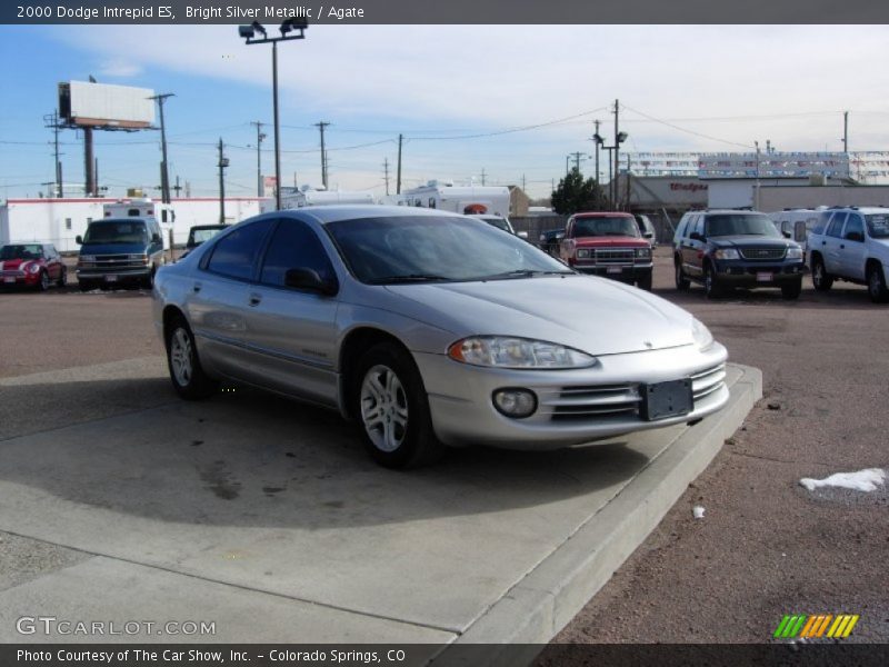 Bright Silver Metallic / Agate 2000 Dodge Intrepid ES
