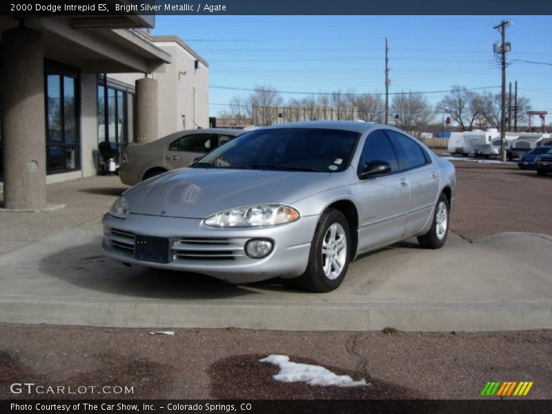 Bright Silver Metallic / Agate 2000 Dodge Intrepid ES