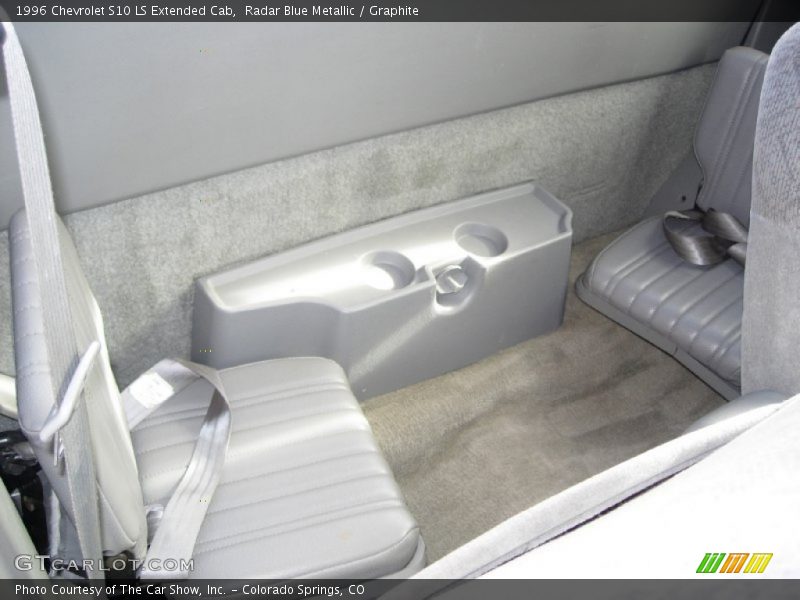 Rear Seat of 1996 S10 LS Extended Cab