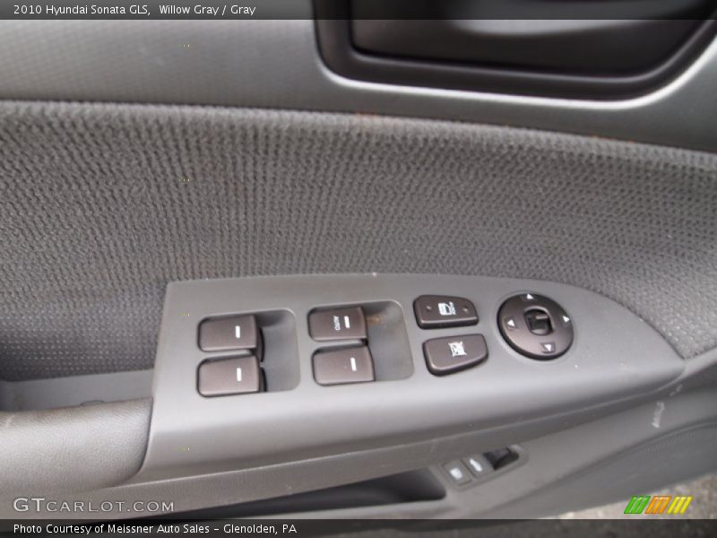 Willow Gray / Gray 2010 Hyundai Sonata GLS