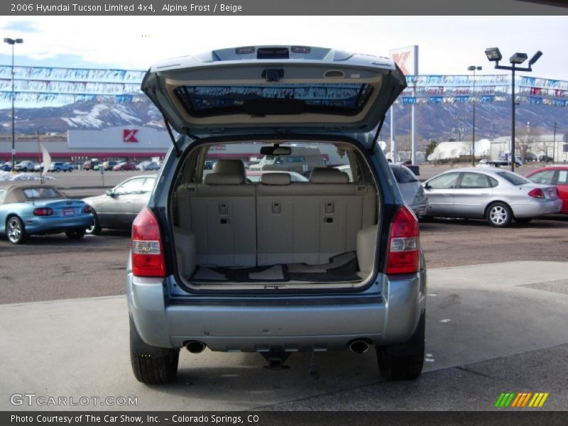 Alpine Frost / Beige 2006 Hyundai Tucson Limited 4x4