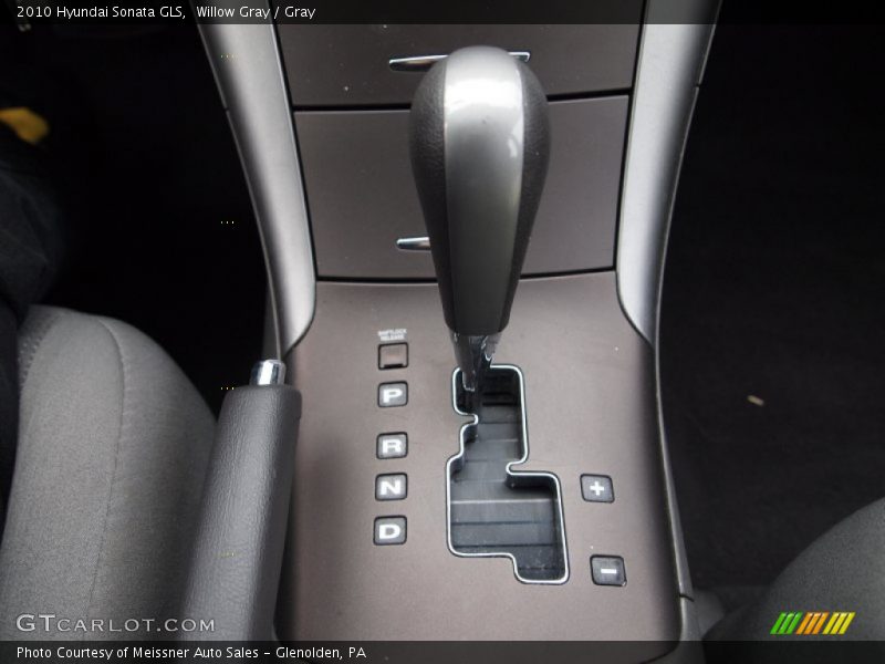 Willow Gray / Gray 2010 Hyundai Sonata GLS