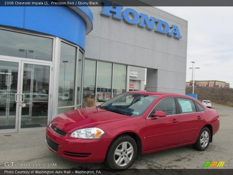Precision Red / Ebony Black 2008 Chevrolet Impala LS