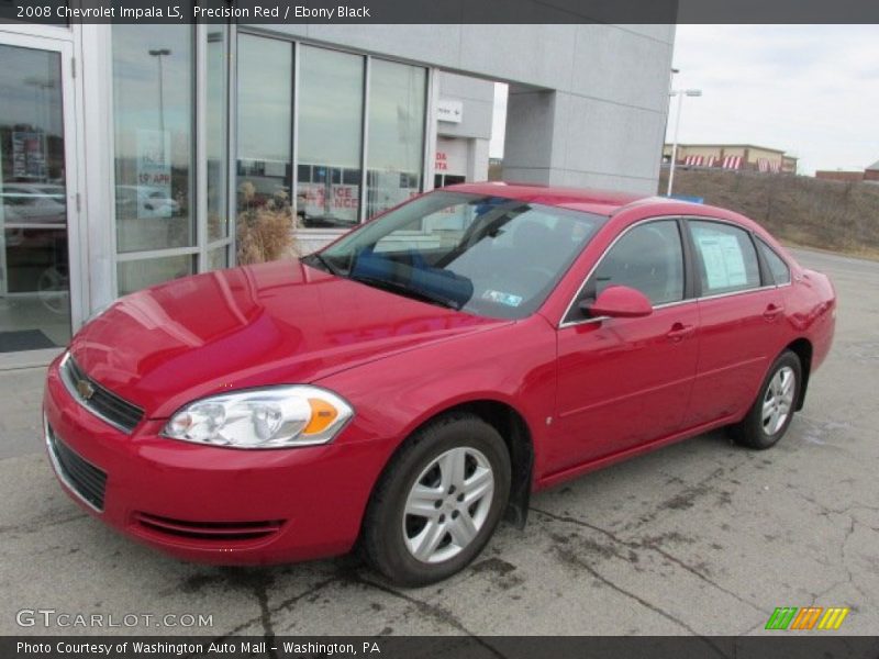Precision Red / Ebony Black 2008 Chevrolet Impala LS