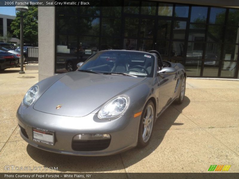 Seal Grey Metallic / Black 2006 Porsche Boxster