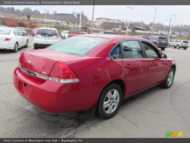 Precision Red / Ebony Black 2008 Chevrolet Impala LS