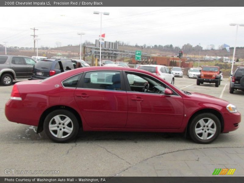 Precision Red / Ebony Black 2008 Chevrolet Impala LS