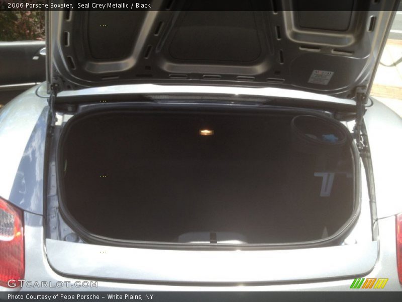 Seal Grey Metallic / Black 2006 Porsche Boxster