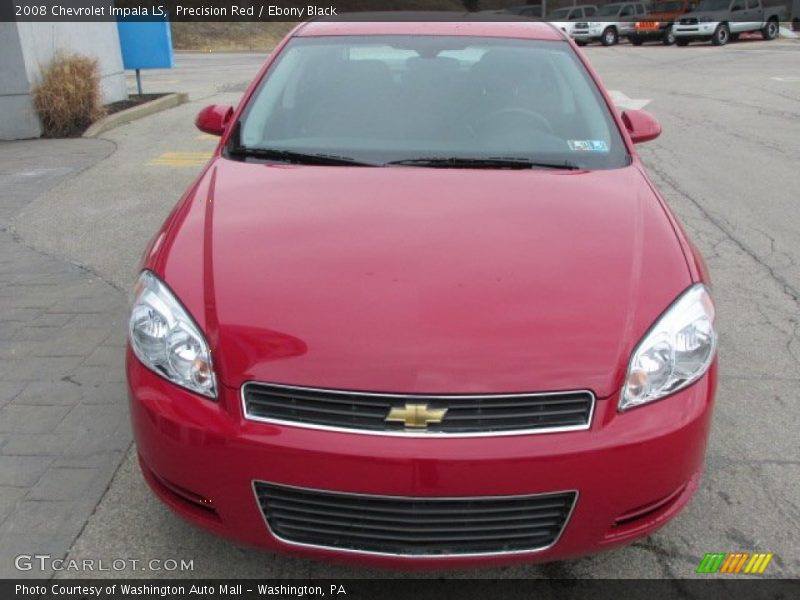 Precision Red / Ebony Black 2008 Chevrolet Impala LS