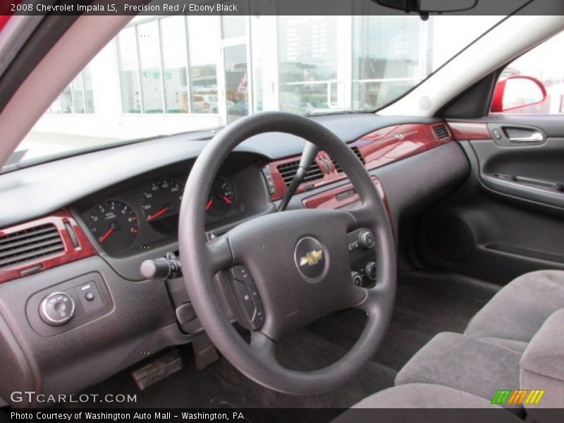 Precision Red / Ebony Black 2008 Chevrolet Impala LS