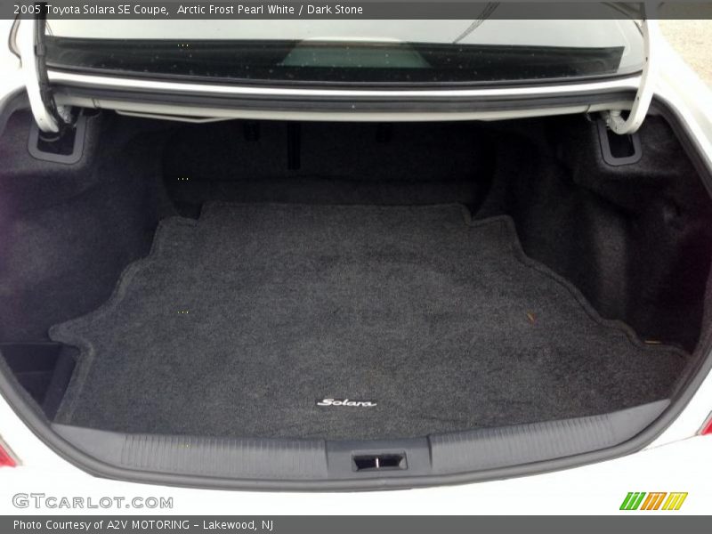 Arctic Frost Pearl White / Dark Stone 2005 Toyota Solara SE Coupe