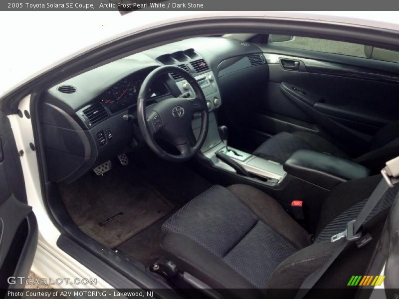 Arctic Frost Pearl White / Dark Stone 2005 Toyota Solara SE Coupe