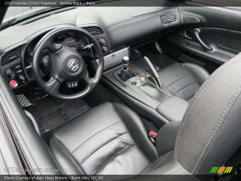 Black Interior - 2007 S2000 Roadster 
