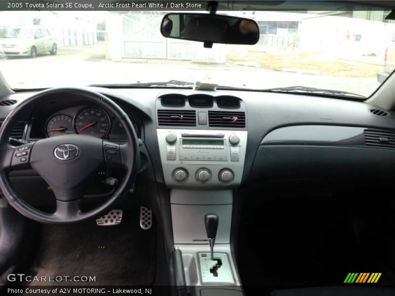 Arctic Frost Pearl White / Dark Stone 2005 Toyota Solara SE Coupe