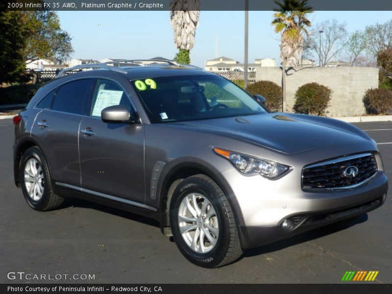 Platinum Graphite / Graphite 2009 Infiniti FX 35 AWD