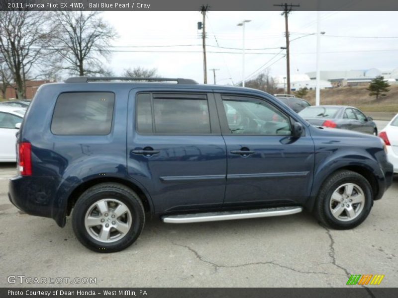 Bali Blue Pearl / Gray 2011 Honda Pilot EX 4WD