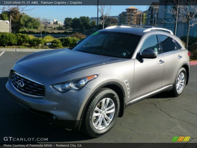 Platinum Graphite / Graphite 2009 Infiniti FX 35 AWD
