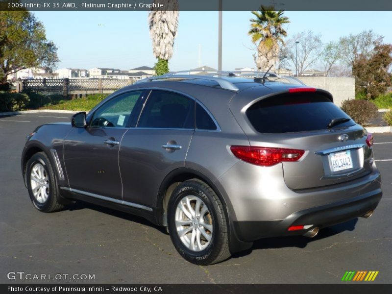 Platinum Graphite / Graphite 2009 Infiniti FX 35 AWD
