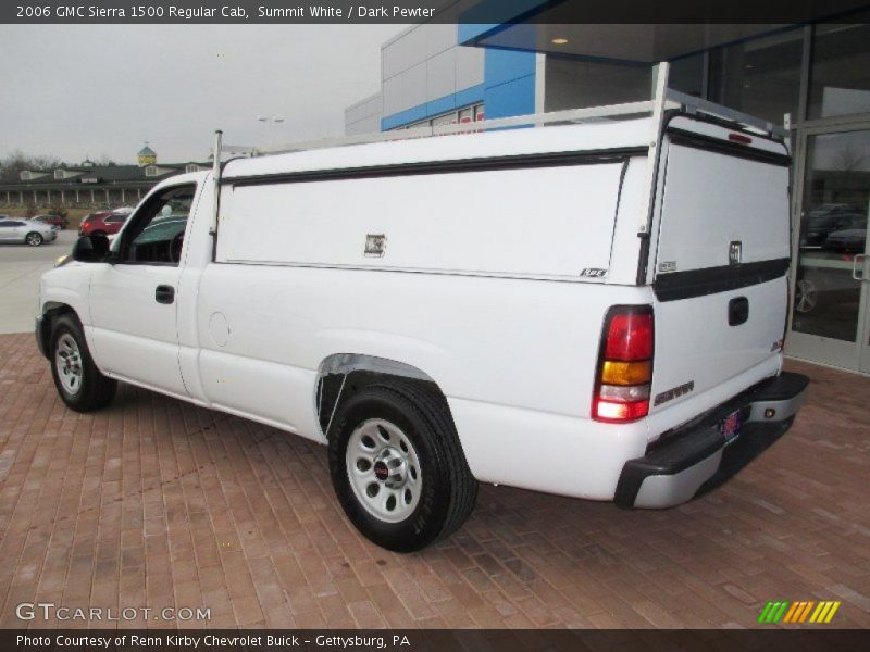 Summit White / Dark Pewter 2006 GMC Sierra 1500 Regular Cab