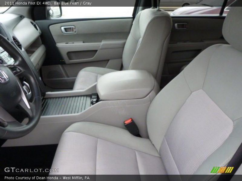 Bali Blue Pearl / Gray 2011 Honda Pilot EX 4WD