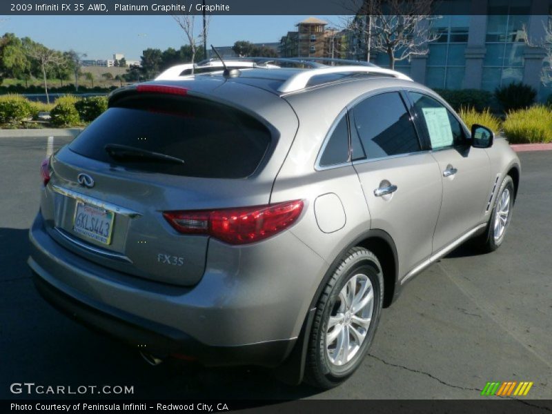 Platinum Graphite / Graphite 2009 Infiniti FX 35 AWD