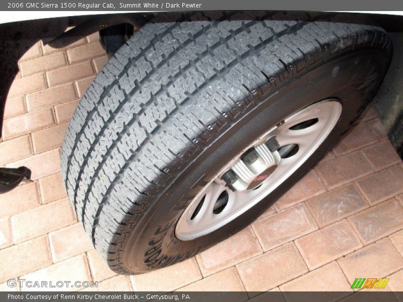 Summit White / Dark Pewter 2006 GMC Sierra 1500 Regular Cab