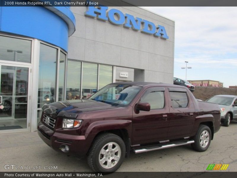 Front 3/4 View of 2008 Ridgeline RTL