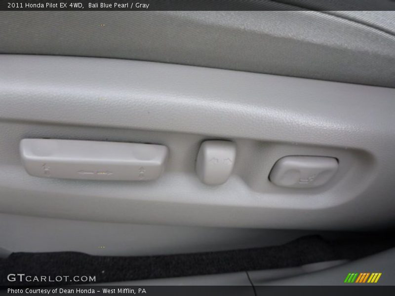 Bali Blue Pearl / Gray 2011 Honda Pilot EX 4WD