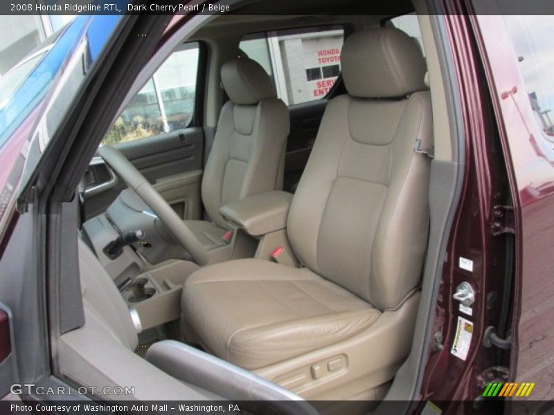  2008 Ridgeline RTL Beige Interior