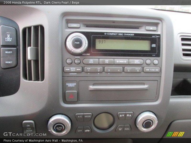 Audio System of 2008 Ridgeline RTL