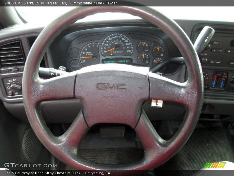 Summit White / Dark Pewter 2006 GMC Sierra 1500 Regular Cab