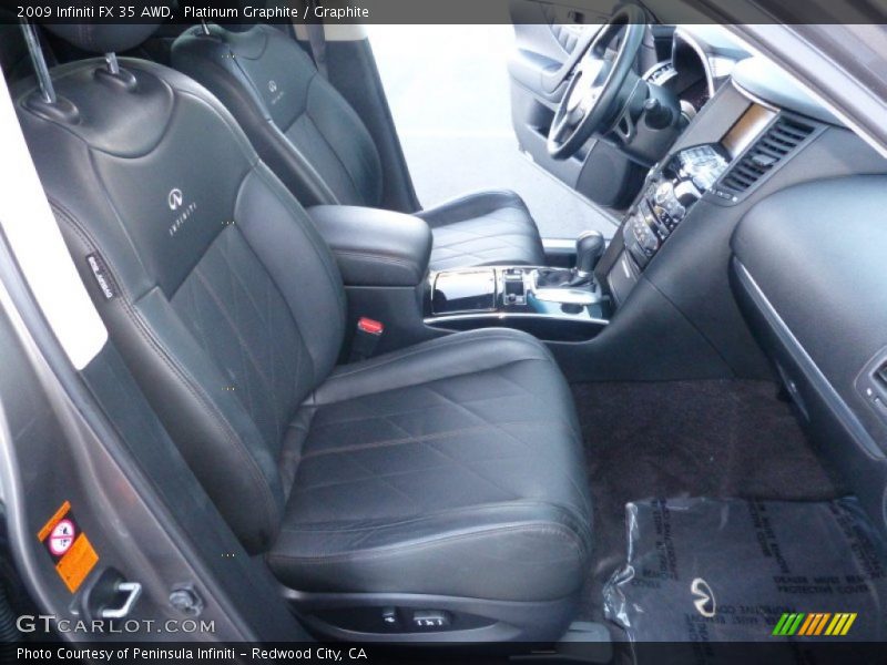 Platinum Graphite / Graphite 2009 Infiniti FX 35 AWD