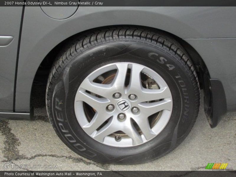 Nimbus Gray Metallic / Gray 2007 Honda Odyssey EX-L
