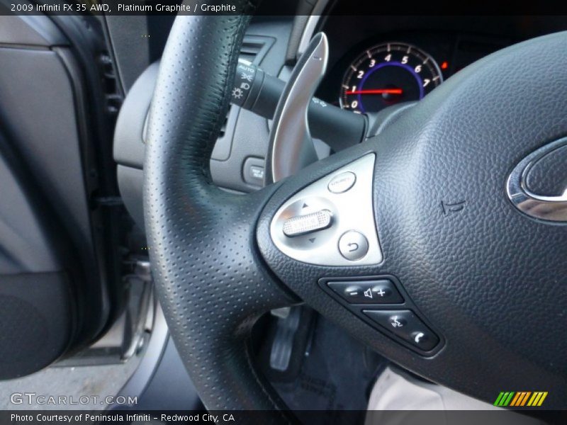 Platinum Graphite / Graphite 2009 Infiniti FX 35 AWD