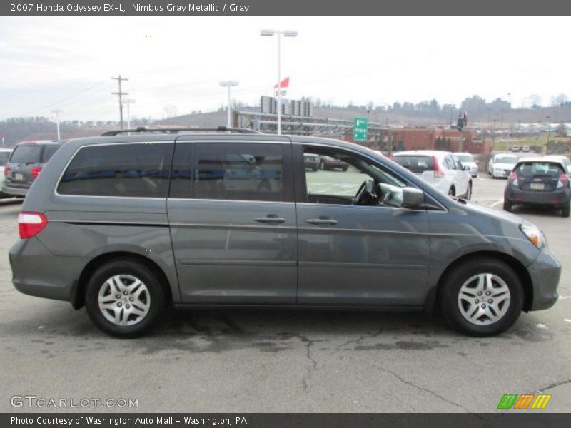 Nimbus Gray Metallic / Gray 2007 Honda Odyssey EX-L