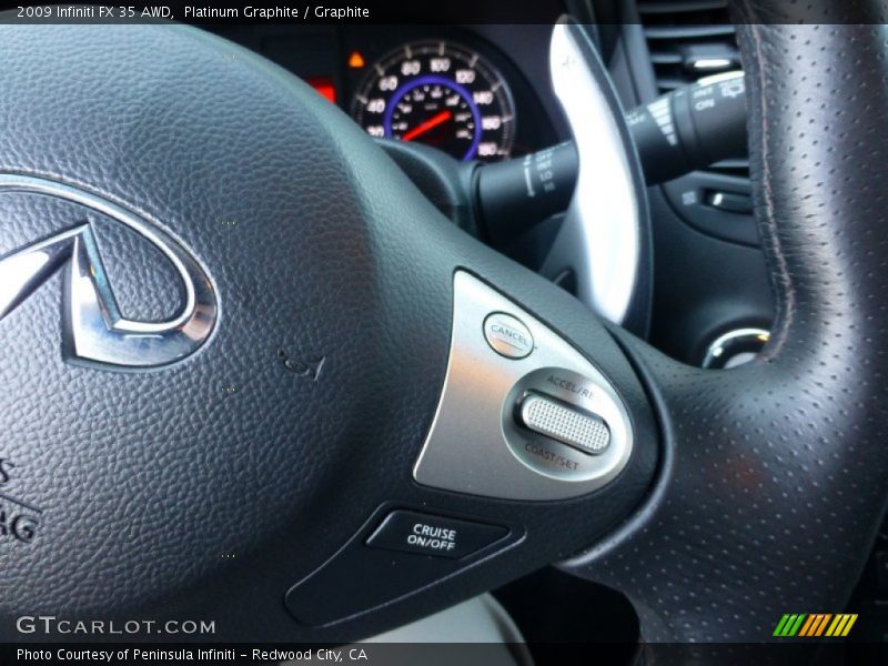 Platinum Graphite / Graphite 2009 Infiniti FX 35 AWD
