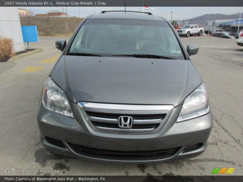 Nimbus Gray Metallic / Gray 2007 Honda Odyssey EX-L