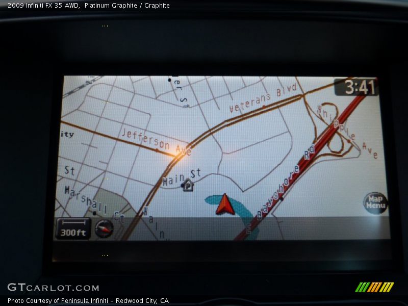 Platinum Graphite / Graphite 2009 Infiniti FX 35 AWD